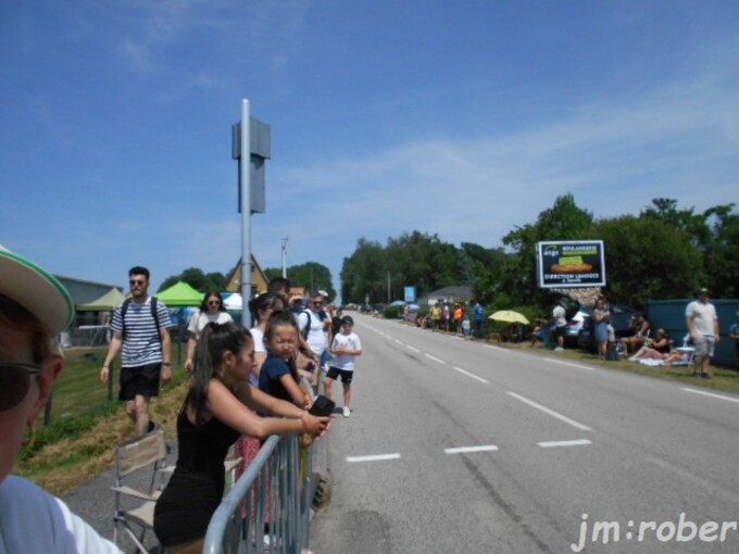 Le tour de France 2023 et mon étape 8 en Haute Vienne (3) « Libourne-Limoges 200,7 km avec le passage dans " ma commune " km 191,4