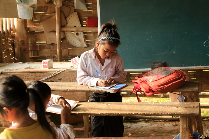 Les écoles chez les minorités du nord Laos