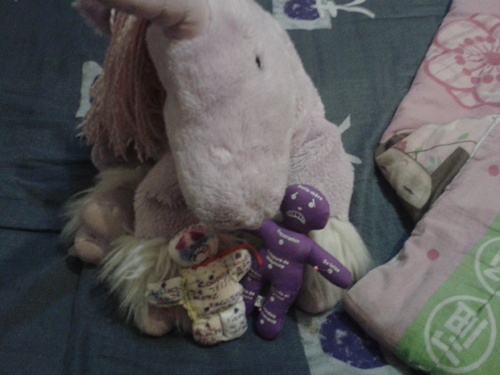 Violine, ma licorne en peluche ! *_* XD