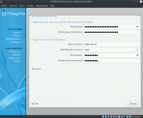 Installation d'un Serveur sous Mageia 8