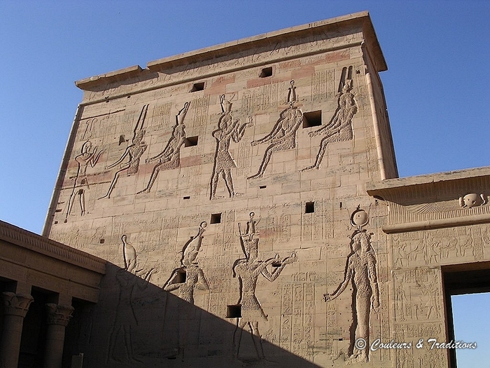 Le temple d'Isis à Philae 