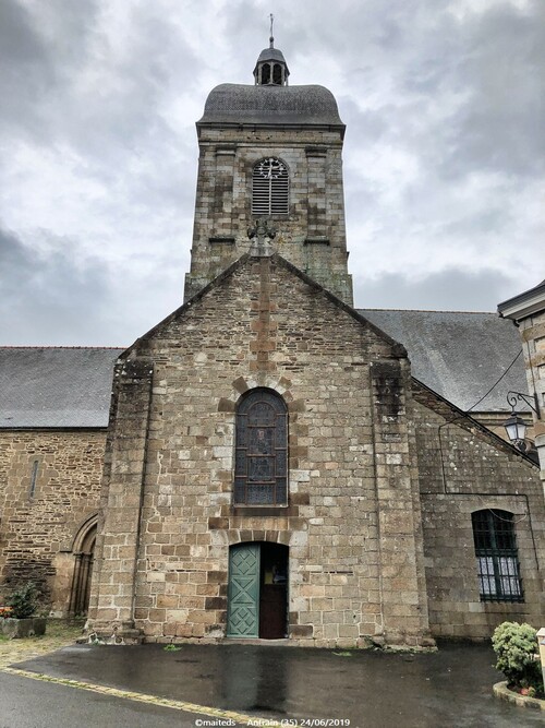 Eglise Saint-André d'Antrain (35)