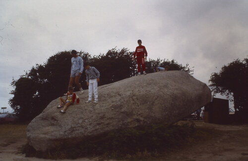 Bretagne - Menhir de Locmariaquer - Année 1985