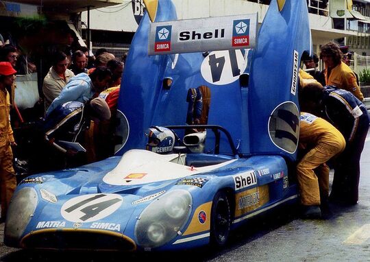 François Cevert / Howden Ganley (Matra-Simca MS670) 24 Heures du Mans ...