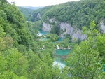Lacs de Plitvice - Passerelle au milieu des lacs