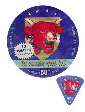 La vache qui rit - Période 1960-1970