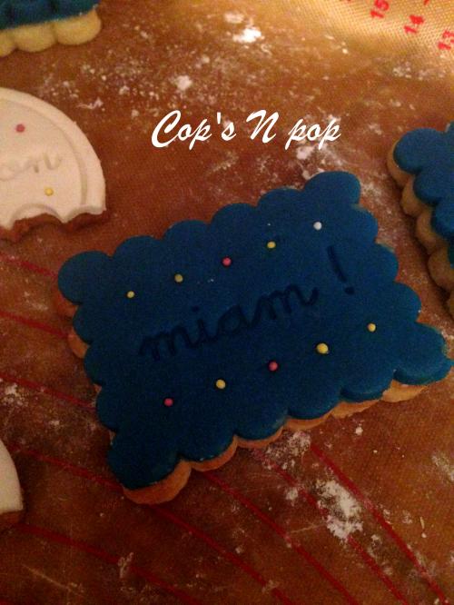 Sablés à la pâte d'amande!