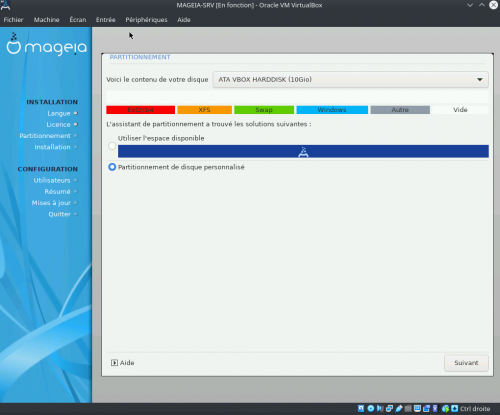 Installation d'un Serveur sous Mageia 8