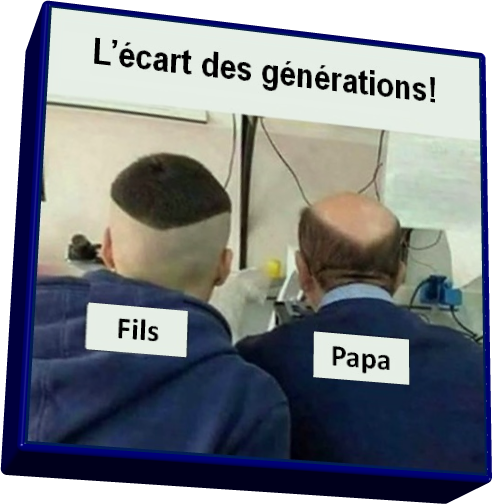 L'écart des générations!(Humour)