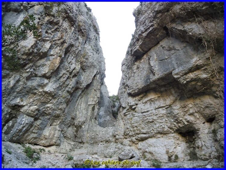 Luberon, les gorges de Badarel