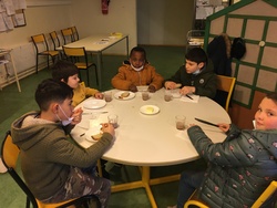 Petit déjeuner à l'école