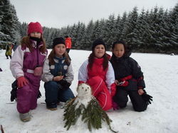 concours de bonhomme  de neige