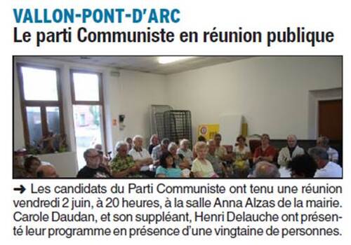 Rencontre des candidat-e-s