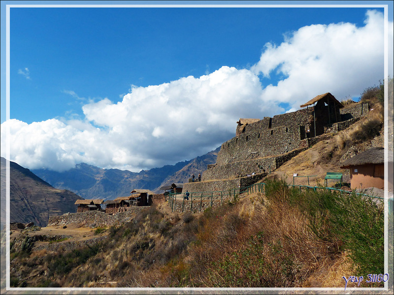 Arrivée à la Citadelle de Pisac (Pisaq) - Pérou