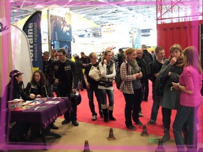 Tenir un stand au salon de la moto