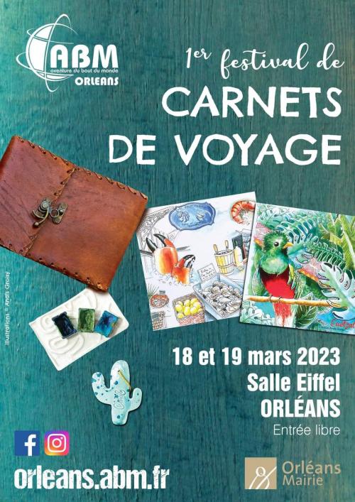 festival du carnet de voyage à Orléans