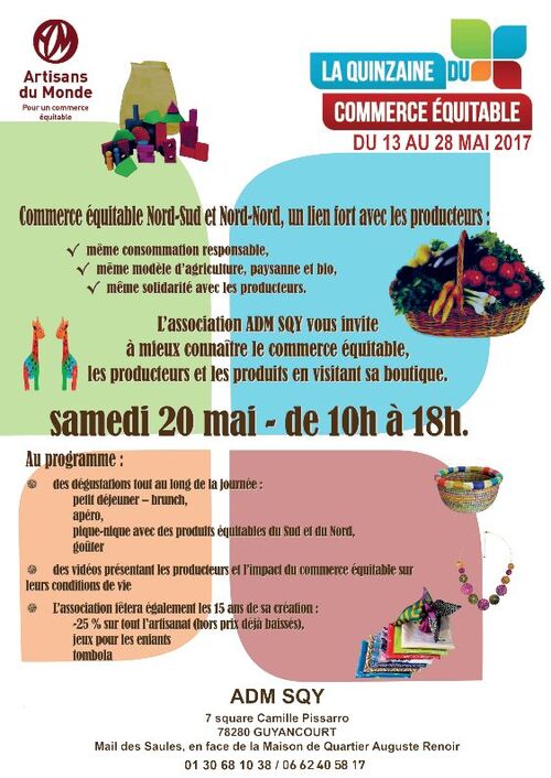 Commerce Equitable le 20 Mai 2017