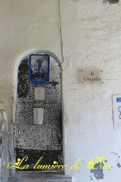 Entrevaux, la chapelle de la citadelle