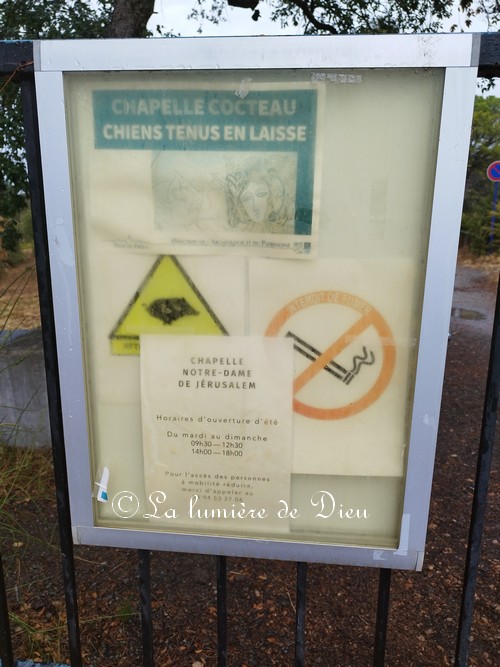 Fréjus, la chapelle Notre-Dame de Jérusalem