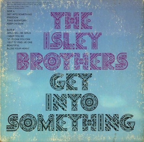 The Isley Brothers : Album " Get Into Something " T-Neck Records TNS-3006 [US]