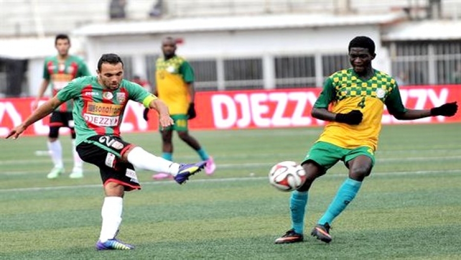Samedi 14.02.2015 à Bologhine coupe de la CAF préliminaire MCA-Sahel SC  Niger 0-0
