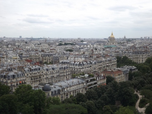 Paris vue d'en haut