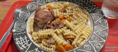 Un Bourguignon de Poulet