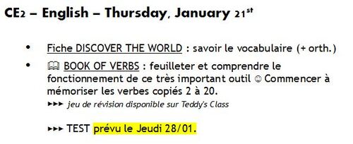 CE2/3 - DISCOVER the Verb !