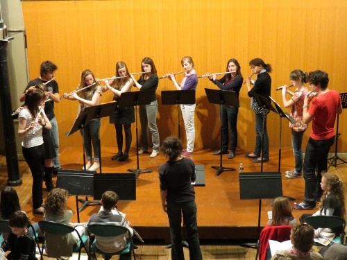 Concert Rencontre avec Flûte et Z'ut et les conservatoires de musique de Montbard et de Semur en Auxois