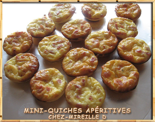 Mini-Quiches Apératives à ma Façon