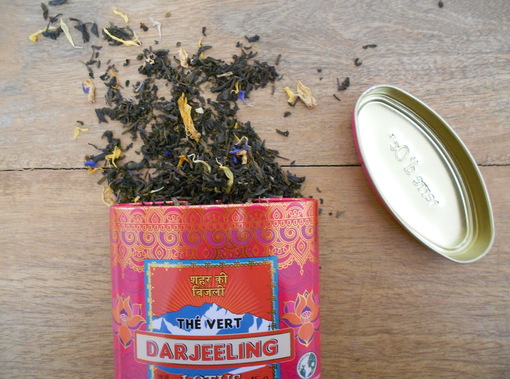 Le Darjeeling vert au lotus de Terre d'Oc