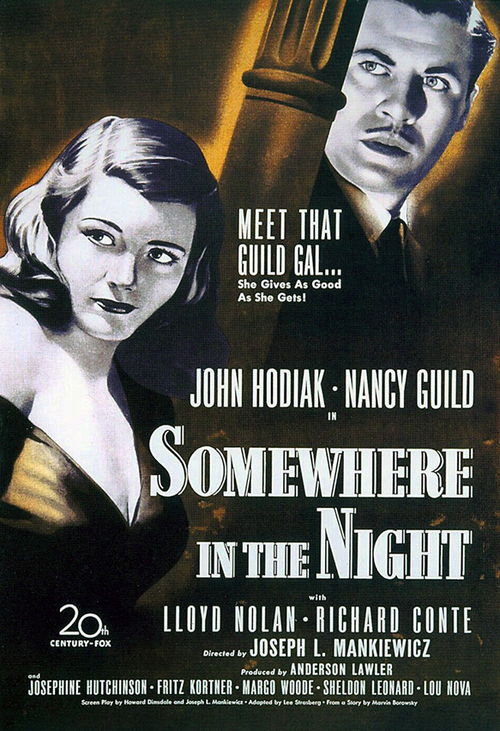 Quelque part dans la nuit, Somewhere in the nigh, Joseph L. Markiewicz, 1946