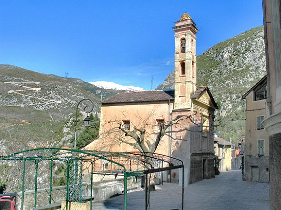 Saorge : L'église Saint Sauveur