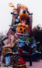 Souvenirs de parades à Disneyland Paris