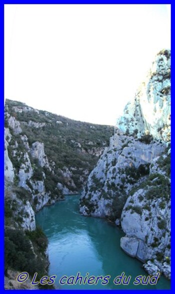 Les basses gorges du Verdon