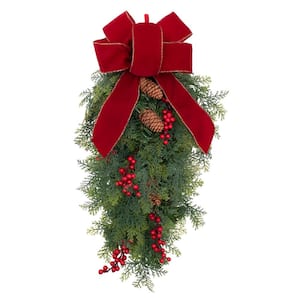Weather Resistant - Christmas Swag - Christmas Greenery - The Home Depot