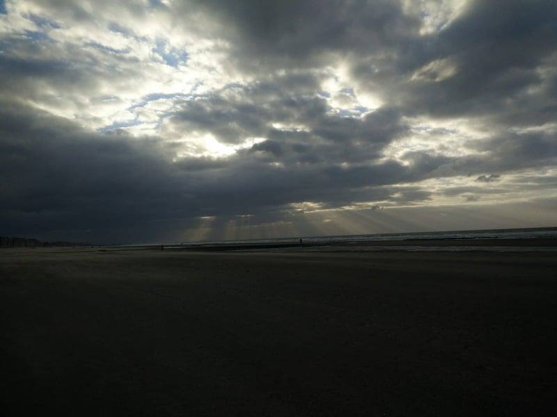 A la mer avec Cécile
