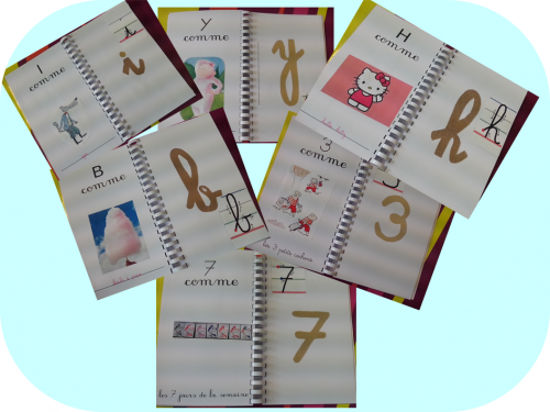 Livre rugueux: mes lettres et mes chiffres &agrave; toucher