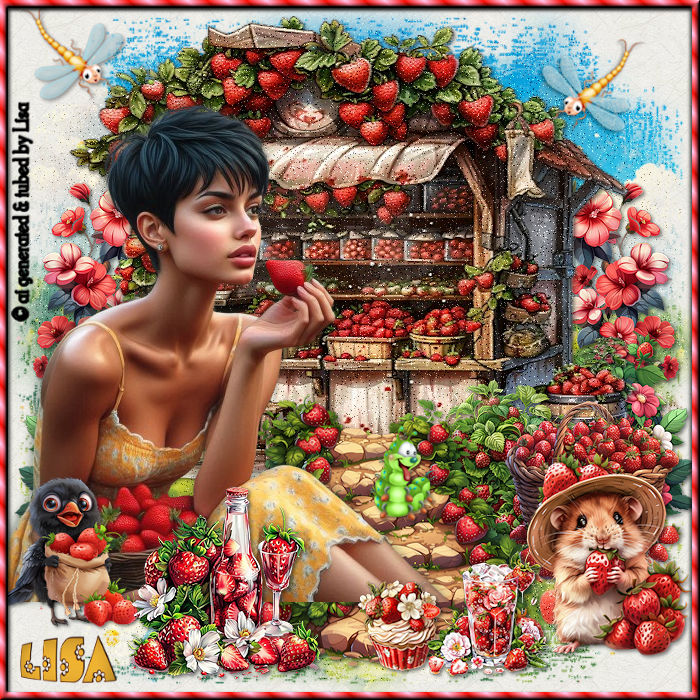 Mon tuto Strawberry Land