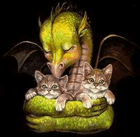 Dragons animés fantasy