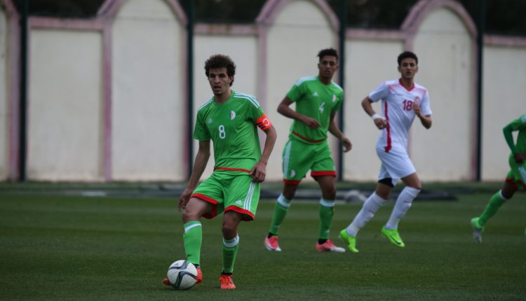 Lundi 15.1.2018 à Sidi Moussa U21 Amical EN-Tunisie 0-1 Azzi imad