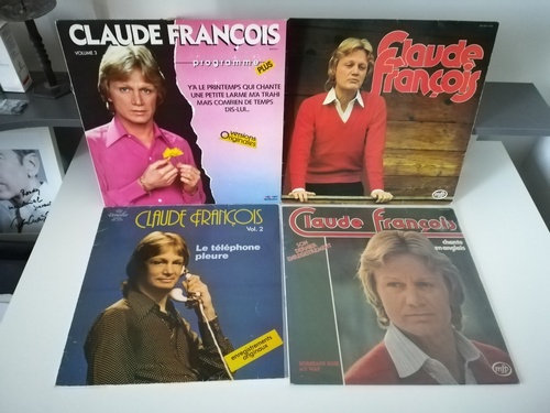 Claude François Ma Collection " Actualisation " Mes 33 Tours (Compilation)
