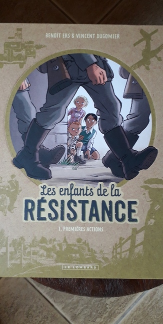 Les enfants de la résistance, BD présentée par Noah