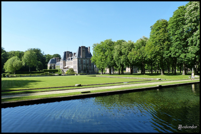 Courances : Le parc du château