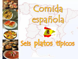 Comida española : seis platos típicos