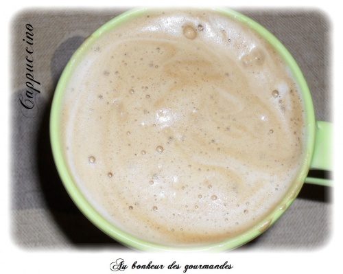 Le cappuccino maison : mais qu'est ce qu'elle me raconte celle la ?!?!