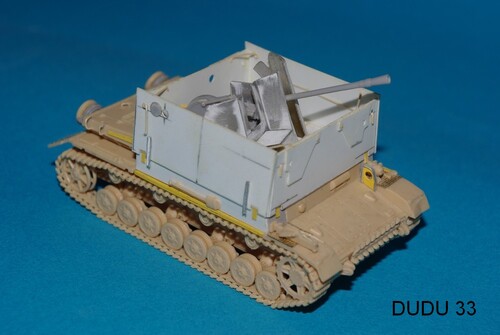 Allemagne 39/45-Flakpanzer IV Mobelwagen fur flakwierling 38