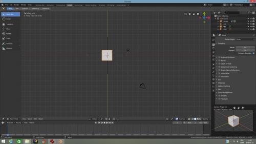 Interface usager Blender 2.8