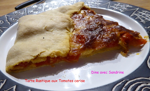 Une Tarte Rustique à la Tomate