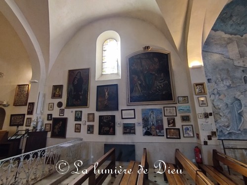 Antibes, la chapelle de la Garoupe